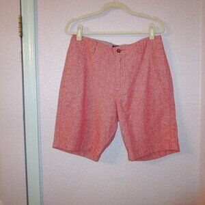 J. Crew LINEN Cotton GRAMERCY Shorts Size 32 CHAMBRAY Chino LIGHT Inseam 9"